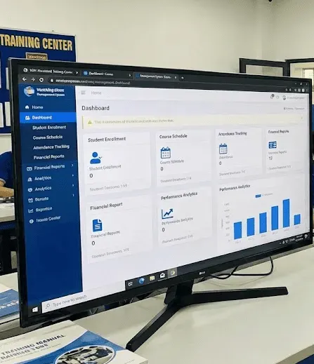 Training center management system