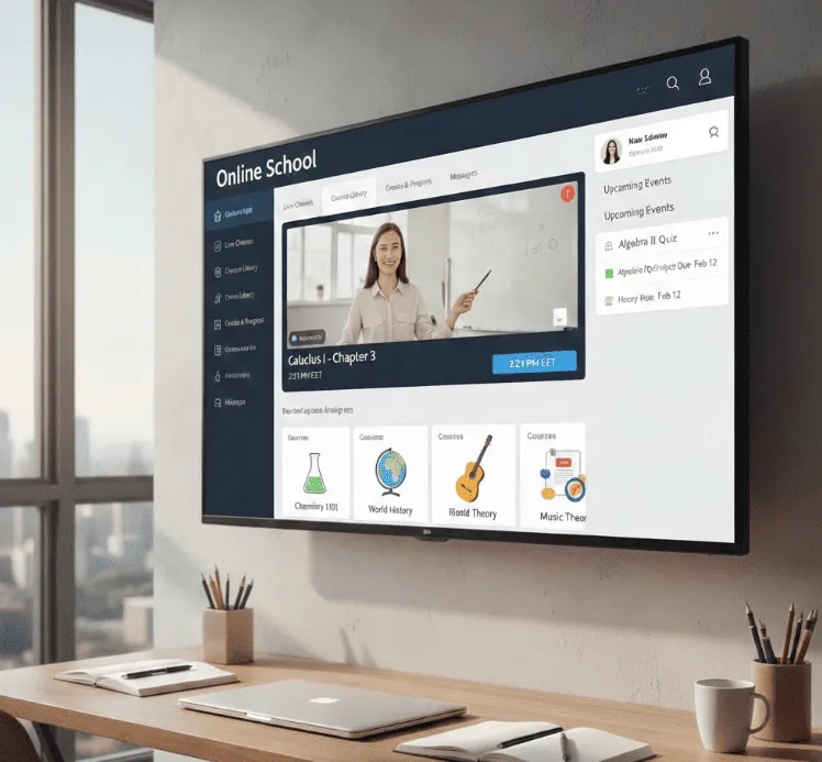 Digital school portal