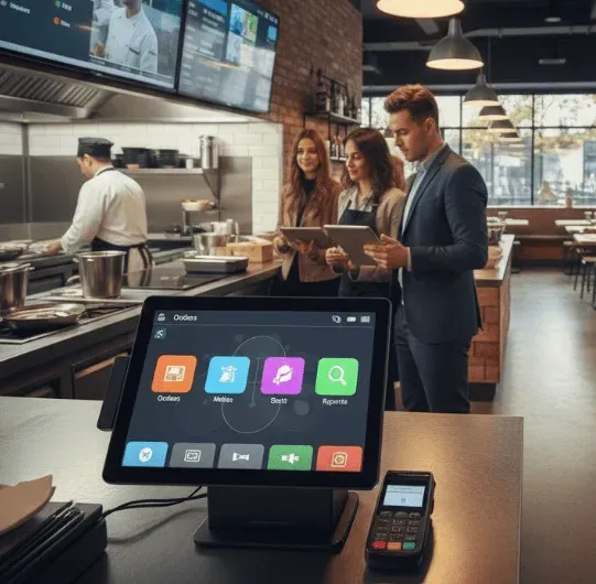 Restaurant and cafe management system